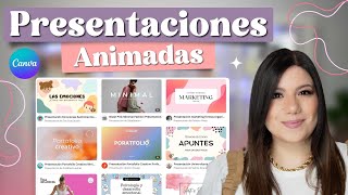 Diseña PRESENTACIONES ANIMADAS en Canva 💫 Tutorial 2024 [upl. by Adnanref]