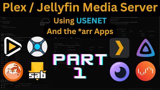 Plex  Jellyfin MediaServers Using USENET and the arrs apps On Unraid [upl. by Fenelia]