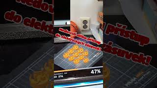 Nový model EU záslepky do zásuvky 230V Prusa MK4  3D tisk shorts [upl. by Nnalyrehc648]