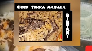 Beef Tikka biryanimasala biryani lovers recipe by Taurasfamily vlogs [upl. by Newcomb]