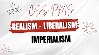 Realism in International Relations  Realism vs Idealism  Liberalism and Neoliberalism [upl. by Anikes]