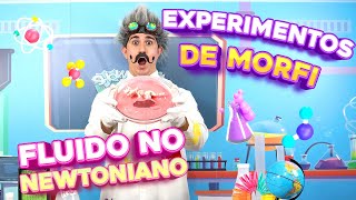 EXPERIMENTO PARA NIÑOS FLUIDO NO NEWTONIANO  EL SHOW DE MORFI [upl. by Zeta]