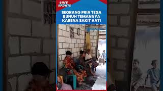 Akui Sakit Hati Pria Warga Bokong Kupang Tega Bunuh Temannya Sendiri Pakai Parang [upl. by Narad]