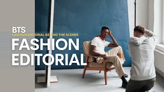 Fashion Editorial Photoshoot Behind the scene  how to pose LIKE Super Model [upl. by Jaynes]