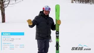 Adams ReviewElan Wingman 86 CTI Skis 2022Skiscom [upl. by Frulla805]