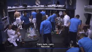 Real Madrid dressing room amp Ronaldo speech at halftime of UCL Final 2016 Vs Atletico Madrid [upl. by Pickering158]