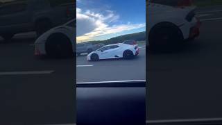 En las Calles de Puerto Rico Lamborghini Huracan STO Shorts [upl. by Goodrow54]