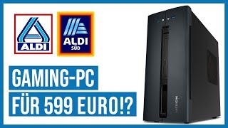 AldiGamingPC für 599 €  Taugt er zum ZOCKEN  Medion Akoya P56005 [upl. by Eiramlehcar985]