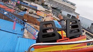 Barnstormer Onride Video Adventure Island Southend Essex 2019 [upl. by Mohamed7]