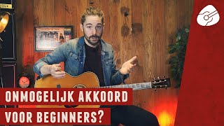 Het FAKKOORD op gitaar in 5 stappen makkelijk tot moeilijk [upl. by Indnahc]