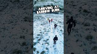 Montane Cheviot Goat Winter Wonderland trailrunning fellrunning running winter snow drone dji [upl. by Melina]