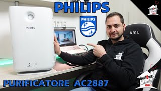 Philips AC2887 Purificatore dAria con Tecnologia VitalShield IPS e Filtro Advanced Nanoprotect [upl. by Carlita]