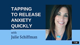 Simple EFT Tapping Technique to LET GO of Limiting Beliefs in 7 Mins RELIEVE Anxiety amp Stress Fast [upl. by Ellehcear]