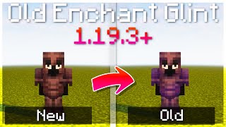 How to get the old enchant glint in 1193 [upl. by Enawyd]