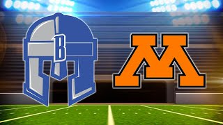 Brainerd Football Wins Rematch Against Moorhead Spuds [upl. by Moorish]