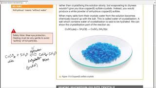 Pearson Edexcel IGCSE Chemistry 91  Unit 2  Making Soluble Salt  Make Money Teaching Chemistry [upl. by Wojak]