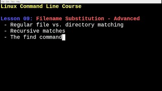 Linux Filename Substitution  Advanced [upl. by Eah362]