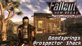 Mod Spotlight Goodsprings Prospector Shack Special Edition Fallout New Vegas [upl. by Schlesinger341]