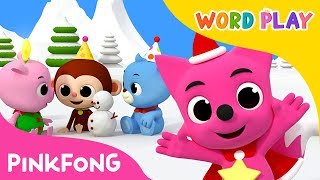 Christmas Day  Christmas Carols  Word Play  Pinkfong Songs for Children [upl. by Byrdie]