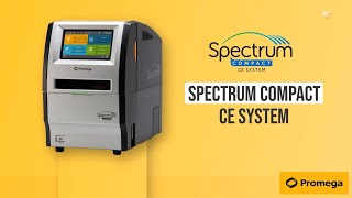 Promega Launches Spectrum Compact CE Benchtop DNA Analysis Instrument with Hitachi HighTech [upl. by Tremann]