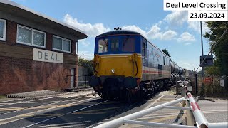 NSE Class 73 on RHTT Deal Level Crossing 23042024 [upl. by Ennael]