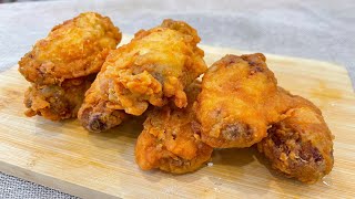 Crispy chicken wings recipe at home  Crispy and easy to make [upl. by Feodore]