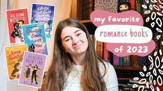 best romance books i read in 2023  bookmas day 9 [upl. by Acissev216]