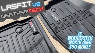 Best Floor Mats for 20212022 Jeep Grand Cherokee L LASFIT VS WEATHERTECH [upl. by Namlaz]