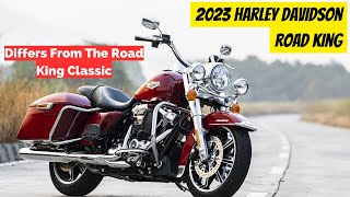 How The Harley Davidson Road King Differs From The Road King Classic [upl. by Haukom]