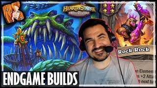 ENDGAME BUILDS ARE SO FAR AHEAD NOW  Hearthstone Battlegrounds [upl. by Chader]