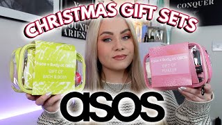 ASOS CHRISTMAS GIFT SETS 🎁 GIFT OF MAKEUP UNBOXING  FAB XMAS GIFT IDEAS  MISS BOUX [upl. by Leirej]