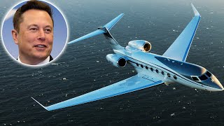 Inside Elon Musks 70 Million Massive Private Jet [upl. by Mccurdy]