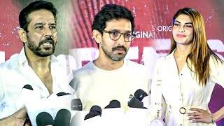 Jacqueline Fernandez Vikrant Massey amp Others At Forensic Screening  Lehren TV [upl. by Mila981]