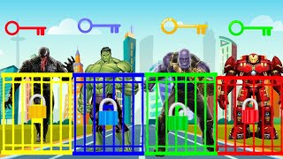 TEBAK GAMBAR MARVEL SUPERHERO vs SKIBIDI TOILET  SpiderMan Hulk Superman  Cartoon Avengers [upl. by Harrus174]