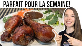 Pilons de Poulet aux 5 Épices Chinoises Facile  HOP DANS LE WOK [upl. by Wivinia]