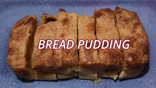 How to make a Pinoy Style BREAD PUDDING  Sarap Pinoy Recipes [upl. by Bekah]