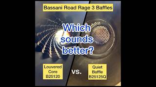 Bassani Road Rage 3 Midlength exhaust Standard Baffle vs Quiet Baffle bassani harleydavidson [upl. by Hoehne]