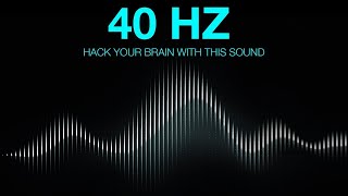 Pure 40 HZ Binaural Beats The Frequency for FOCUS MEMORY and CONCENTRATION [upl. by Yruam]