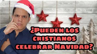 ¿Los cristianos pueden celebrar la Navidad¿Puedo participar de una cena navideña [upl. by Ynabla]