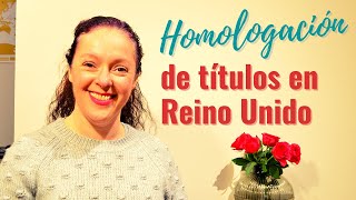 Homologación de títulos profesionales en Reino Unido  Andre por ahí [upl. by Katrine175]