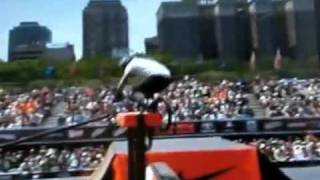 Mark Webb run at BMX Park Finals  Dew Tour 2009 [upl. by Eidak]