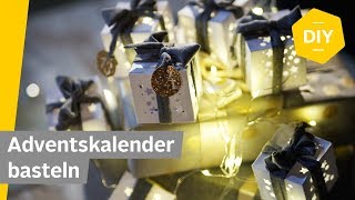 DIY Adventskalender selber machen mit Beleuchtung  Roombeez – powered by OTTO [upl. by Nilauqcaj]