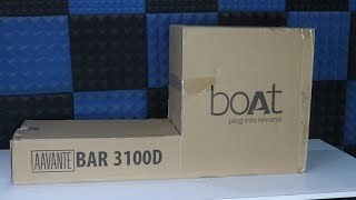 Boat Aavante 3150D3100D Dolby 51 Soundbar UNBOXING REVIEW  260watts RMS POWERFUL SOUND ONLY 13K [upl. by Handel]