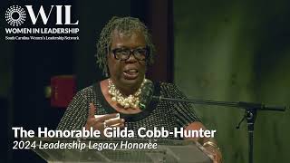 Rep Gilda CobbHunter accepts the Leadership Legacy Award [upl. by Yarezed]