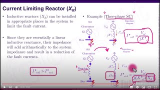 Limiting the Short circuit levels by using the Current Limiting Reactor PART 1 Spanish [upl. by Sgninnej]