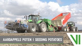 Aardappels poten  Seeding potatoes  Season 2019 [upl. by Maureen397]