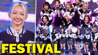 UNIS shines with their live performance at the Hankuk University Festival [upl. by Warfourd689]