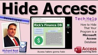 Hide Access Customizing Your Database to Conceal the Microsoft Access Interface [upl. by Seel945]