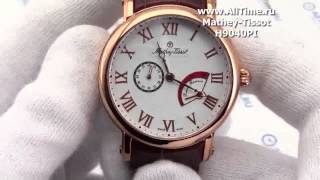 Обзор Мужские наручные часы MatheyTissot H9040PI [upl. by Ahsinej]