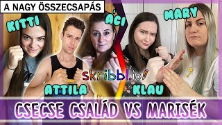 CSECSE CSALÁD VS MARISÉK 😡 AZ ÖSSZECSAPÁS 😂 [upl. by Anayet240]